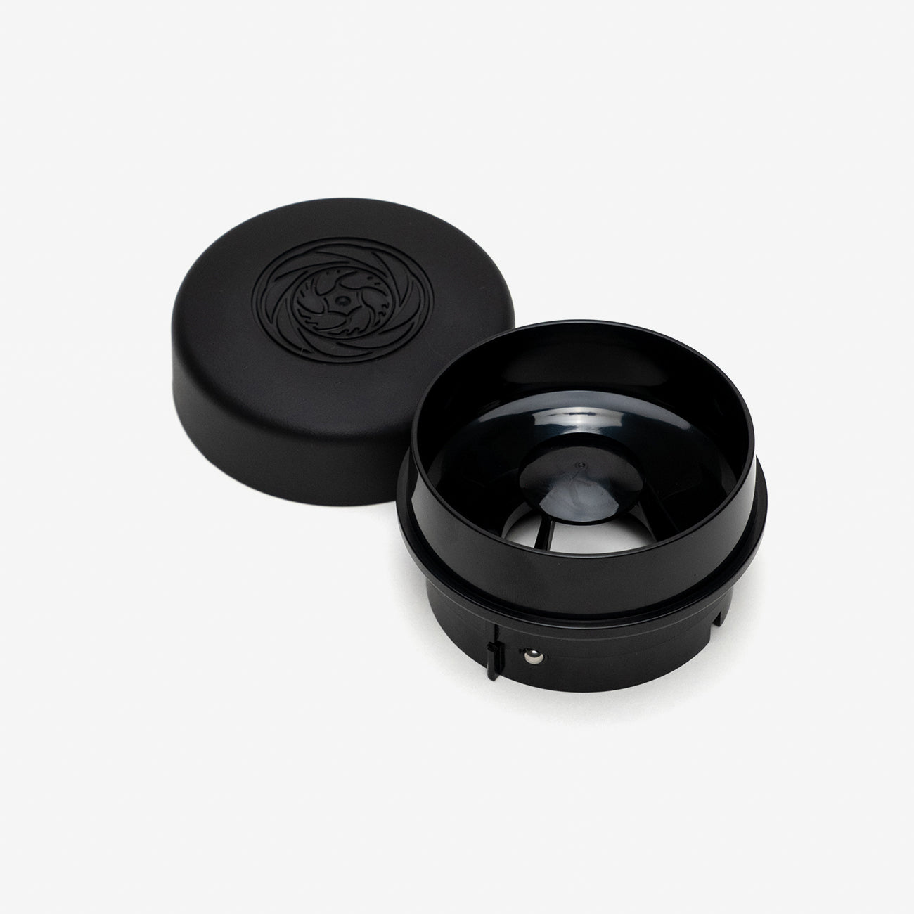 Short Single Dose Hopper (BLK, Flat Burr)