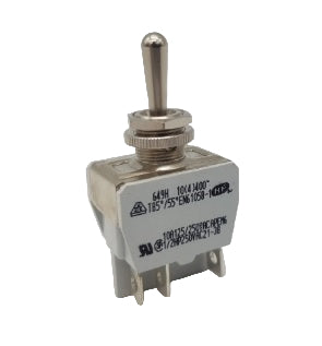 SPPMC313 - BIPOLAR METALLIC ON OFF ON LEVER SWITCH