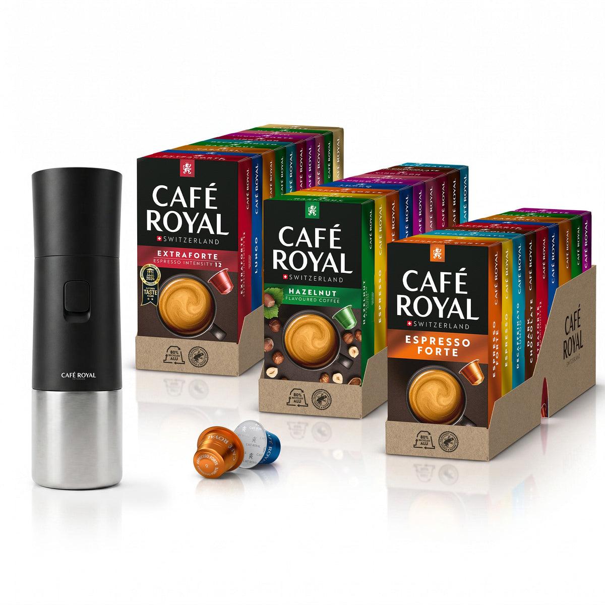 Free On the Go Machine & 5 Packs of Coffee