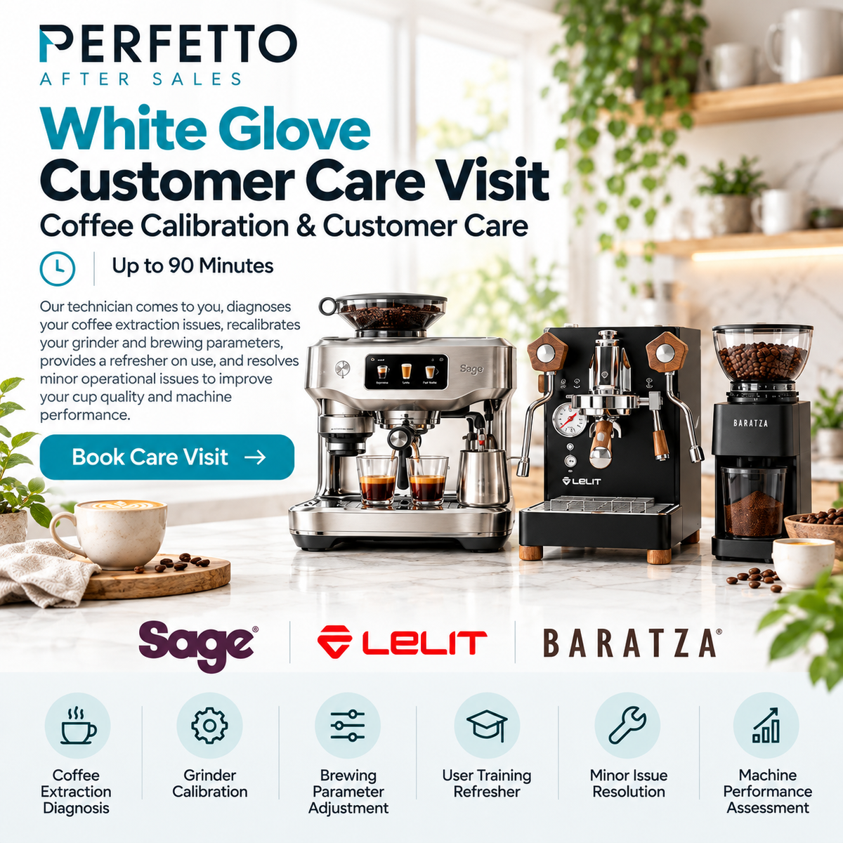 White Glove Customer Care Visit