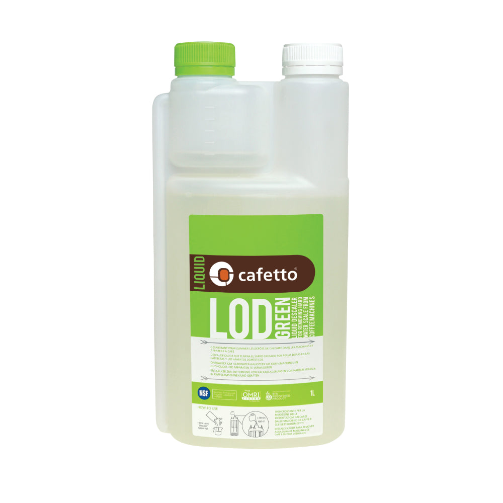 Cafetto LOD Green High-Performance Descaler – 1L