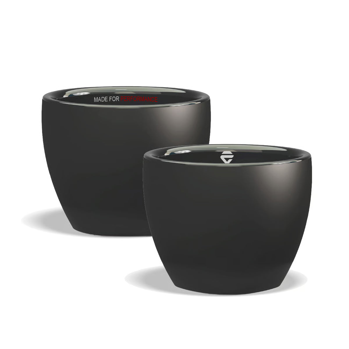 Black Coffee Cup- Set of 2