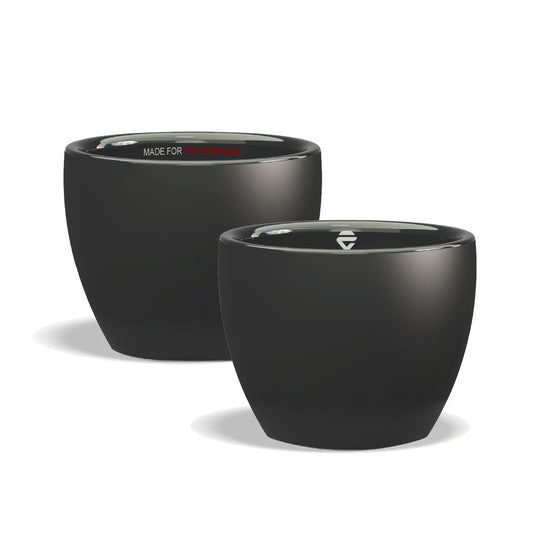 Black Coffee Cup- Set of 2