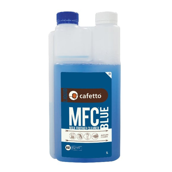 E14005 - Cafetto Milk Frother Cleaner Blue 1ltr