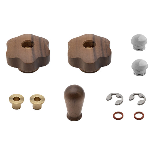 PLA2200 - WALNUT WD KIT FOR WATER/STEAM KNOBS AND LEVER, WD LINE