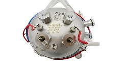 Electrical component with wires on a white background