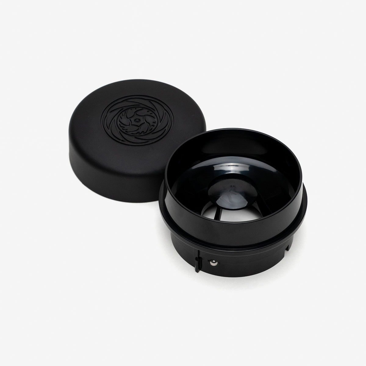 Short Single Dose Hopper (BLK, Flat Burr)