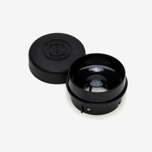 Short Single Dose Hopper (BLK, Flat Burr)