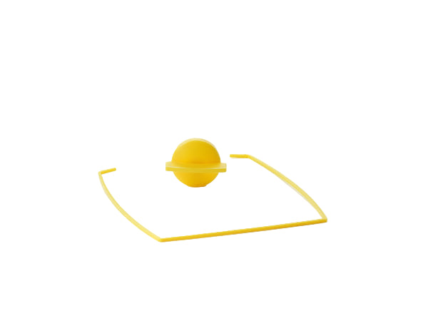 SP0101477 - Encore Accent Kit Yellow (w/ colored band, knob)